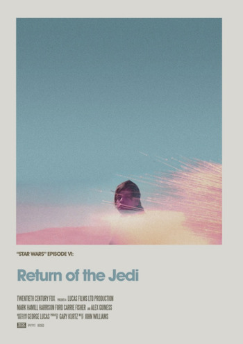 A Poster a Day by Pete Majarich Star Wars Return of the Jedi